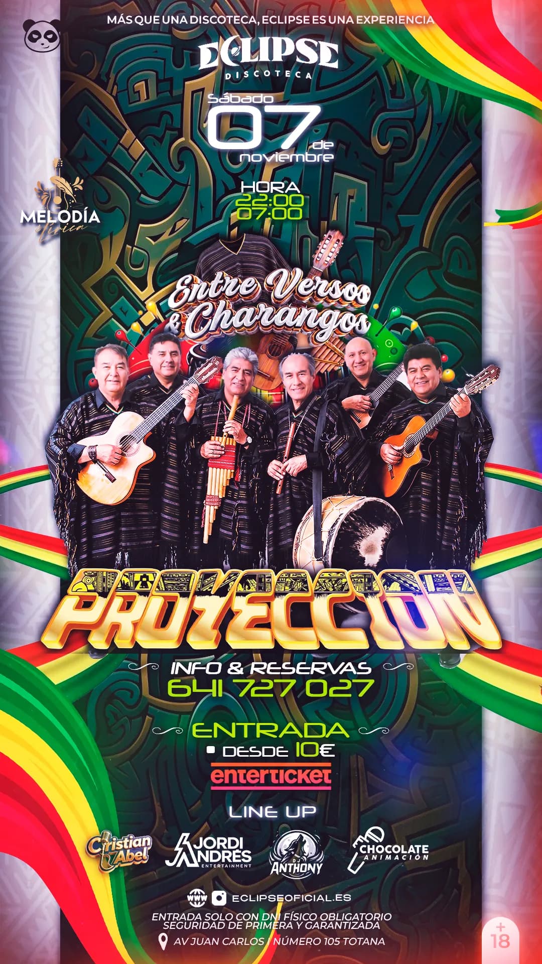Proyección - Entre Versos & Charangos
